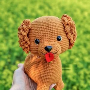 Receita Cachorro Poodle Amigurumi