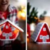 Receita Casinha de Natal Amigurumi
