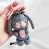 Receita Chaveiro Bisonho Amigurumi