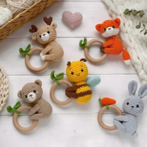 Receita Chocalhos Amigurumi