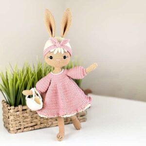 Receita Coelha Amigurumi