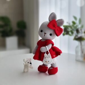 Receita Coelha Amigurumi
