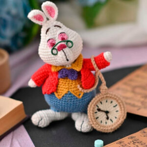 Receita Coelho Alice Amigurumi