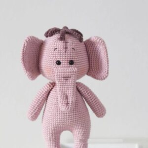 Receita Elefante Amigurumi