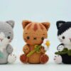 Receita Gatinhos Amigurumi