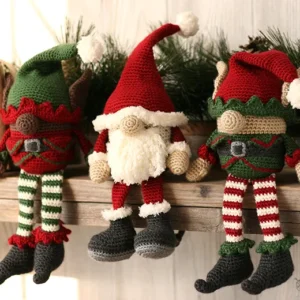Receita Gnomos Amigurumi