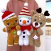Receita Rena Natal Amigurumi