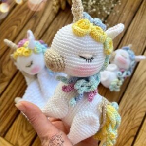 Receita Unicornio Amigurumi