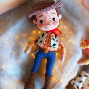 Receita Woody Toy Story Amigurumi