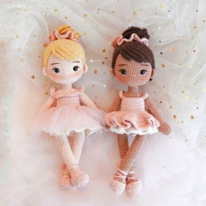 Receita Bailarina Amigurumi