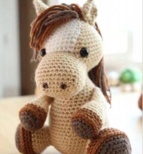 Receita Cavalo Amigurumi