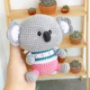 Receita Coala Amigurumi