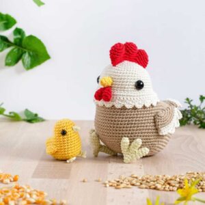 Receita Galinha Amigurumi