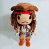 Receita Jack Sparrow Amigurumi