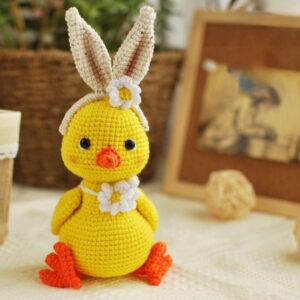 Receita Pintinho Amigurumi