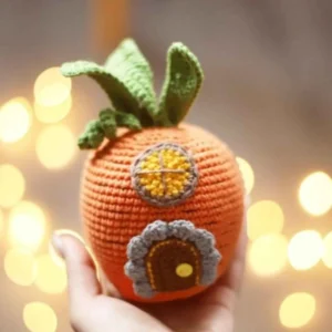 Receita Casa Coelho Amigurumi