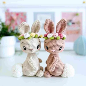 Receita Coelhinha Charmosa Amigurumi