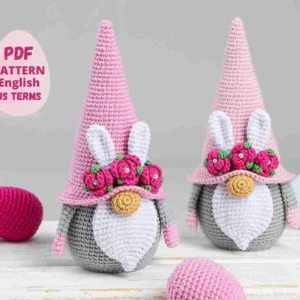 Receita Coelhinho Pascoa Amigurumi