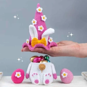 Receita Coelho Gnomo Amigurumi