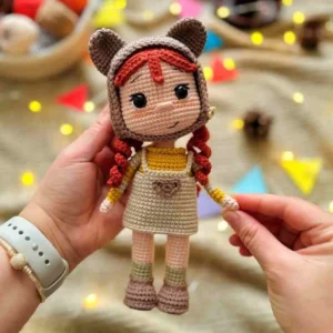 Receita Boneca Ursa Amigurumi