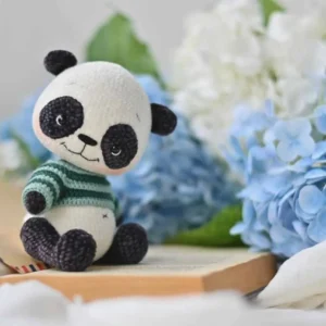 Receita Panda Amigurumi