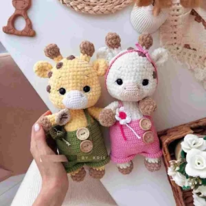 Receita Girafinha Amigurumi