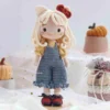 Receita Boneca Gatinha Amigurumi