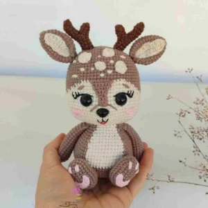 Receita Rena Amigurumi