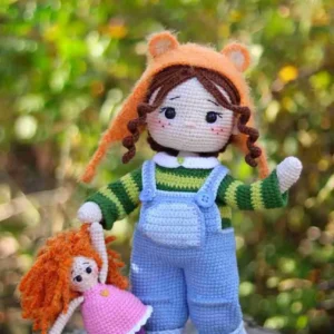 Receita Boneca Amigurumi
