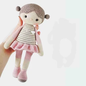 Receita Boneca Amigurumi
