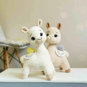 Receita Lhama Amigurumi