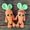 Receita Cenoura Amigurumi