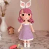 Receita Boneca Coelha Amigurumi