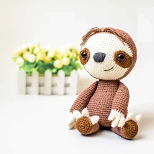 Receita Bicho Preguiça Amigurumi