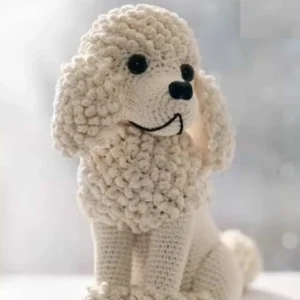 Receita Cachorro Poodle Amigurumi