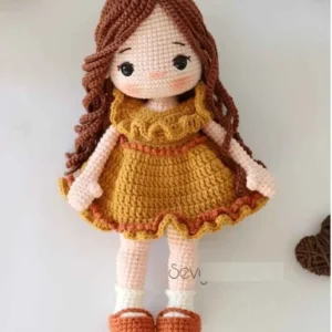 Receita Boneca Amigurumi