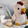 Receita Galinha e Pintinhos Amigurumi