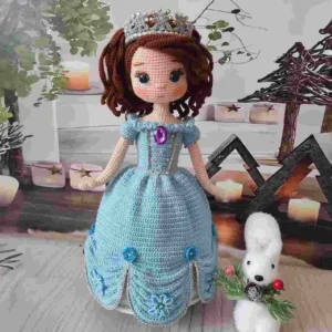 Receita Princesa Sofia Amigurumi