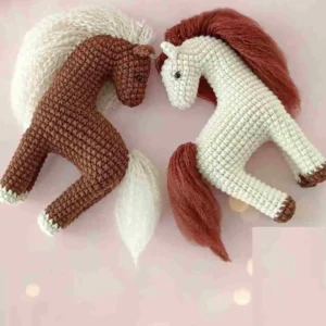 Receita Cavalinho Amigurumi