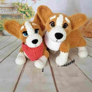 Receita Cachorro Corgi Amigurumi