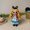 Receita Alice no Pais das Maravilhas Amigurumi