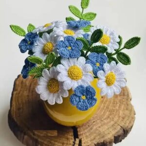 Receita Flores Amigurumi