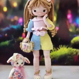 Receita Boneca Amigurumi