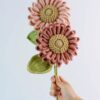 Receita Girassol Amigurumi