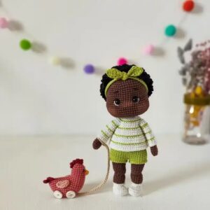 Receita Boneca Amigurumi