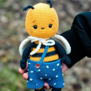 Receita Abelha Amigurumi