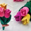 Receita Flor Tulipa Amigurumi