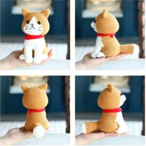 Receita Gato Amigurumi