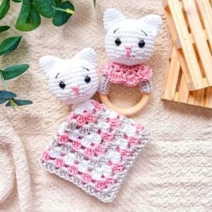 Receita Naninha Gatinha Amigurumi