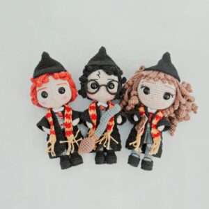 Receita Turma Harry Potter Amigurumi